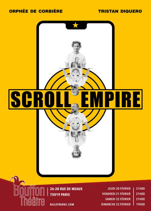 Affiche du spectacle Scroll Empire