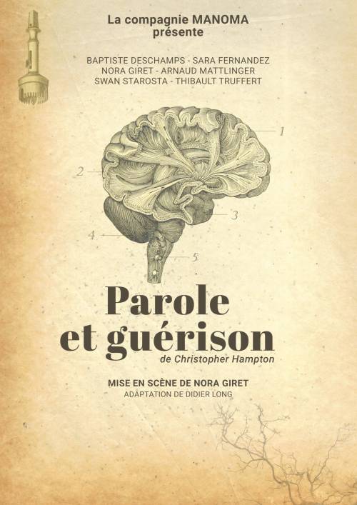 Affiche du spectacle Parole et Guérison