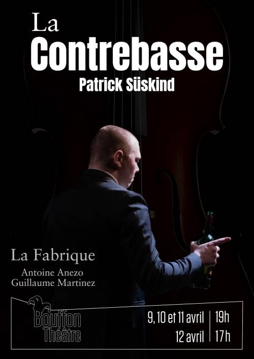 Affiche du spectacle La Contrebasse
