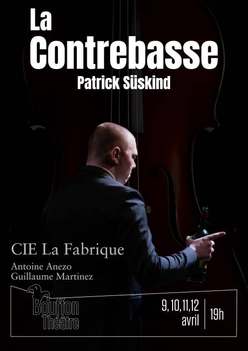 Affiche du spectacle La Contrebasse